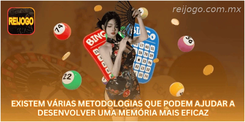 Existem várias metodologias que podem ajudar a desenvolver uma memória mais eficaz.