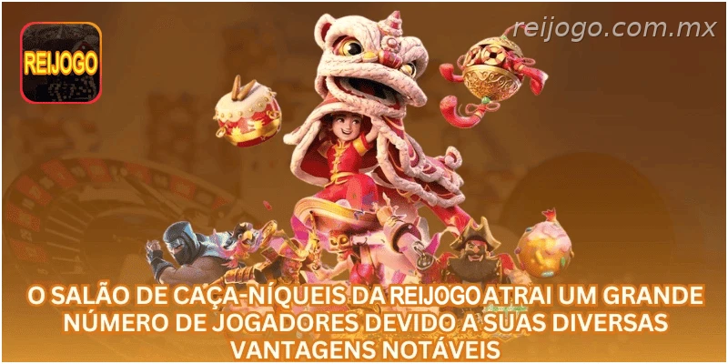 O salão de caça-níqueis da REIJOGO atrai um grande número de jogadores devido a suas diversas vantagens notáveis.