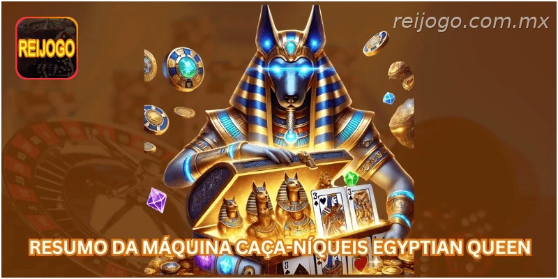 Resumo da máquina caça-níqueis Egyptian Queen